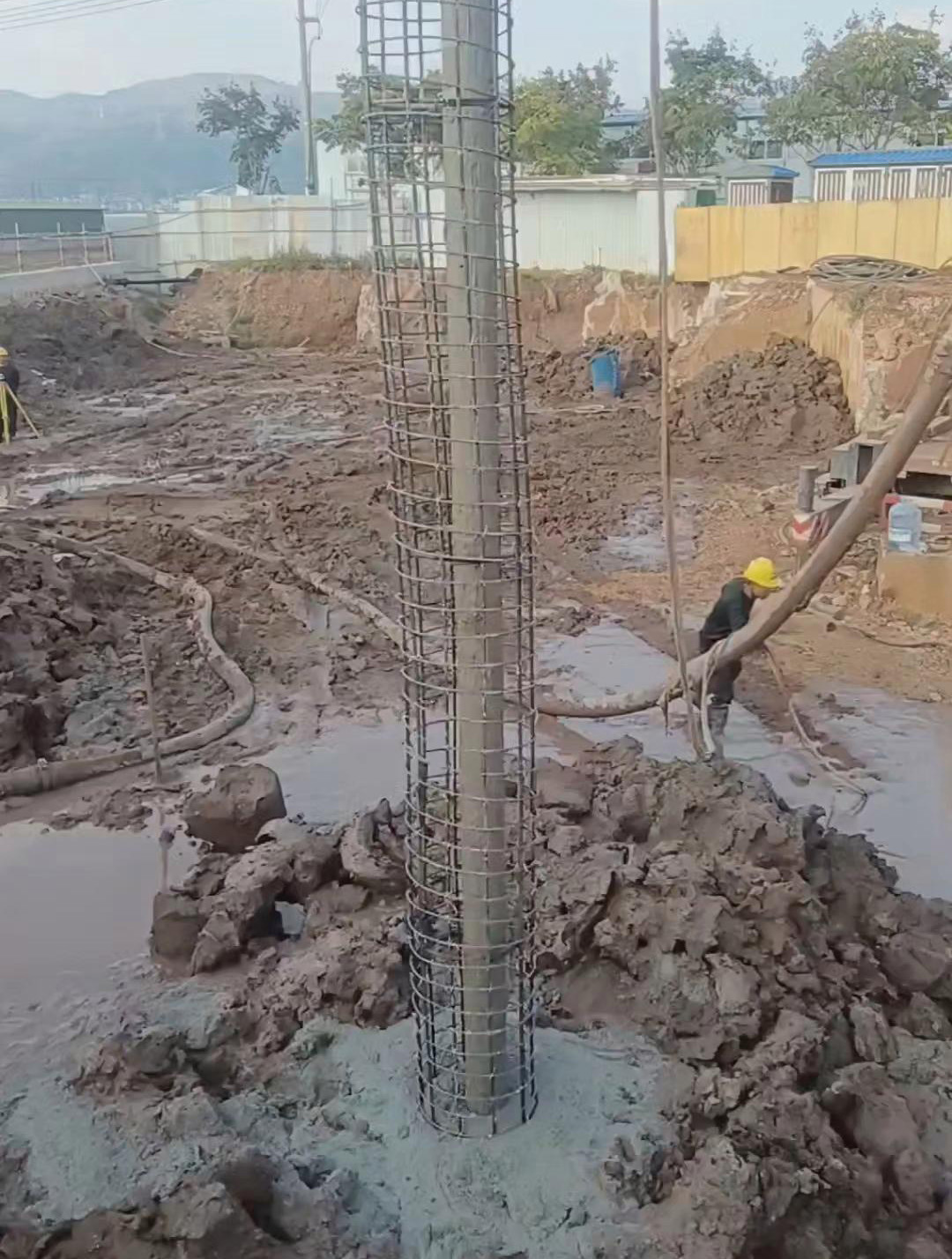 许昌鄢陵县长螺旋钻孔压灌桩